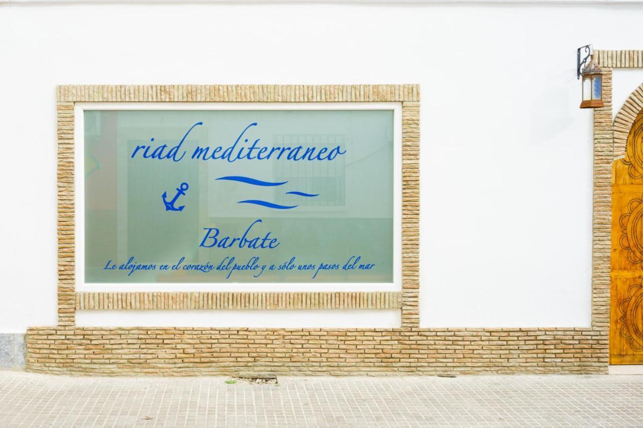 Pensión Riad Mediterraneo Barbate Exterior foto